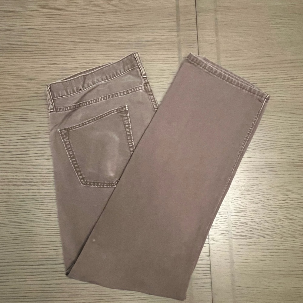 Banana Republic Slim Straight Tan Pants